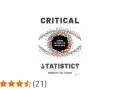 Boken "Critical Statistics" av Robert de Vries, med en ögonbild av färgglada prickar.